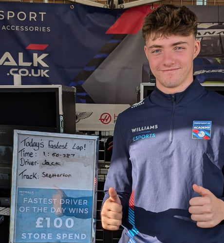 Pitwalk Fastest lap driving simulator challenge at Truck Racing Snetterton Circuit 14th September 2024