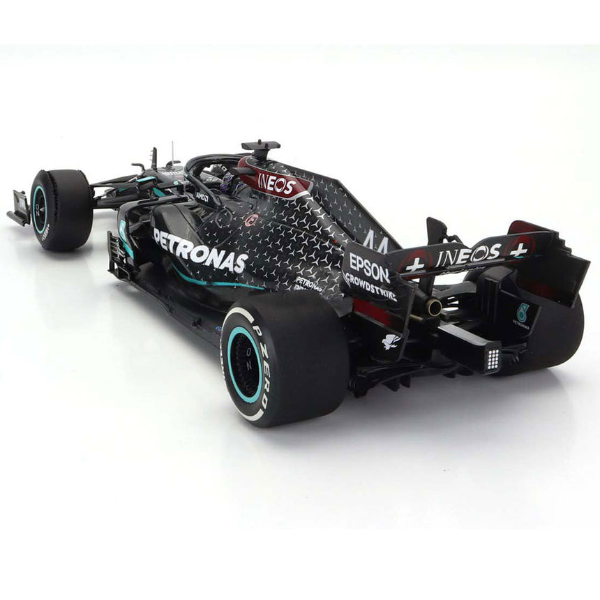 Minichamps 1:18 Mercedes AMG Petronas Lewis Hamilton Winner British GP 2020 Limited Edition Model