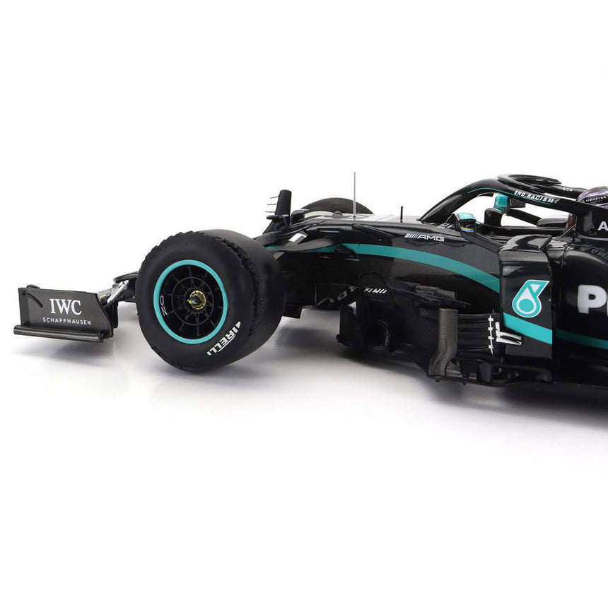 Minichamps 1:18 Mercedes AMG Petronas Lewis Hamilton Winner British GP 2020 Limited Edition Model