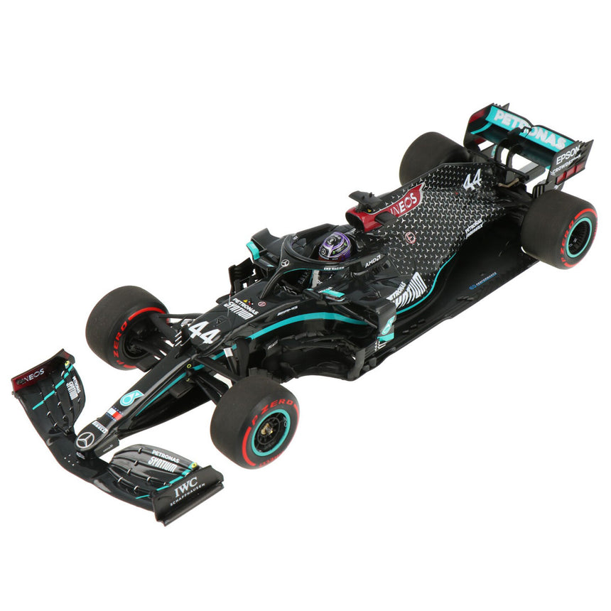 Minichamps 1:18 Mercedes AMG Petronas Lewis Hamilton Tuscan GP 2020 Model Car