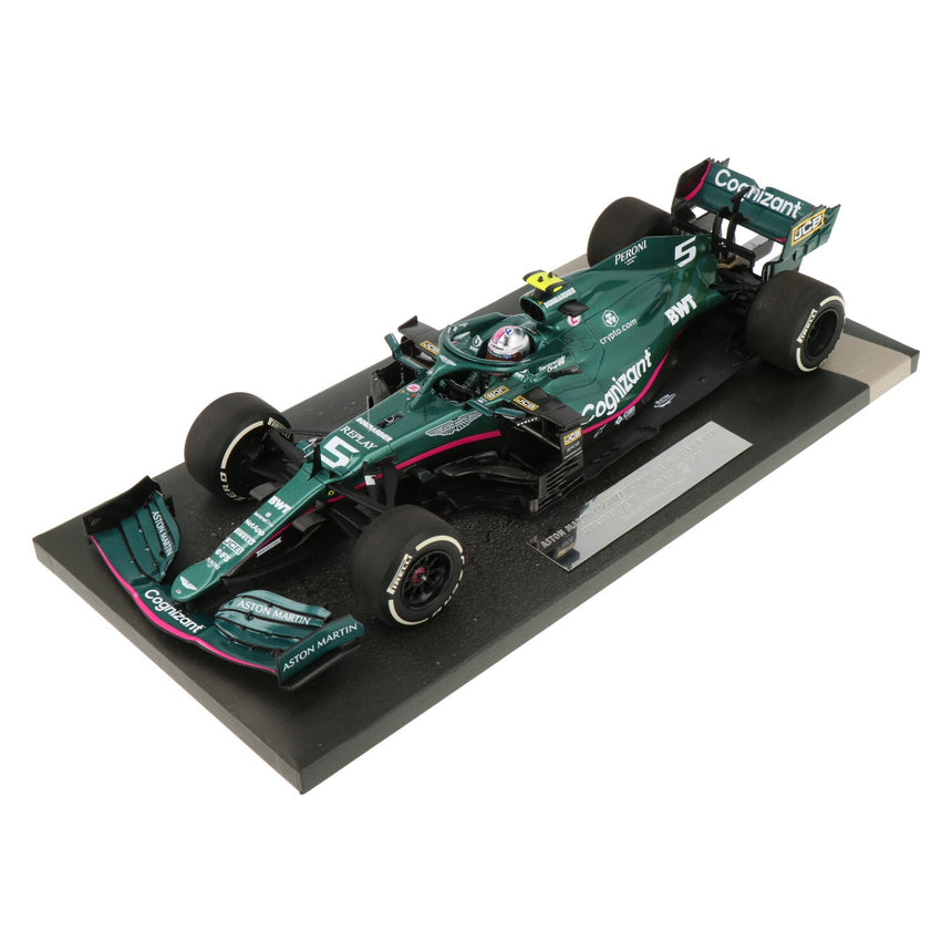 Minichamps 1:18 Aston Martin AMR21 #5 Sebastian Vettel Monaco GP 2021 Limited Edition Model