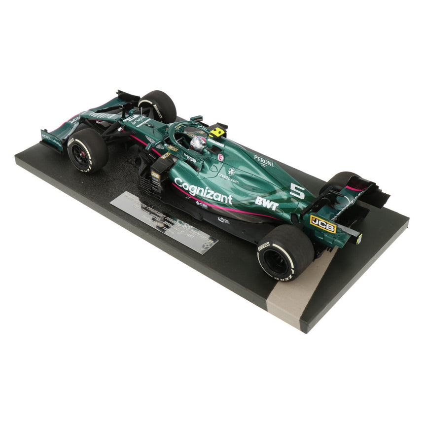 Minichamps 1:18 Aston Martin AMR21 #5 Sebastian Vettel Monaco GP 2021 Limited Edition Model