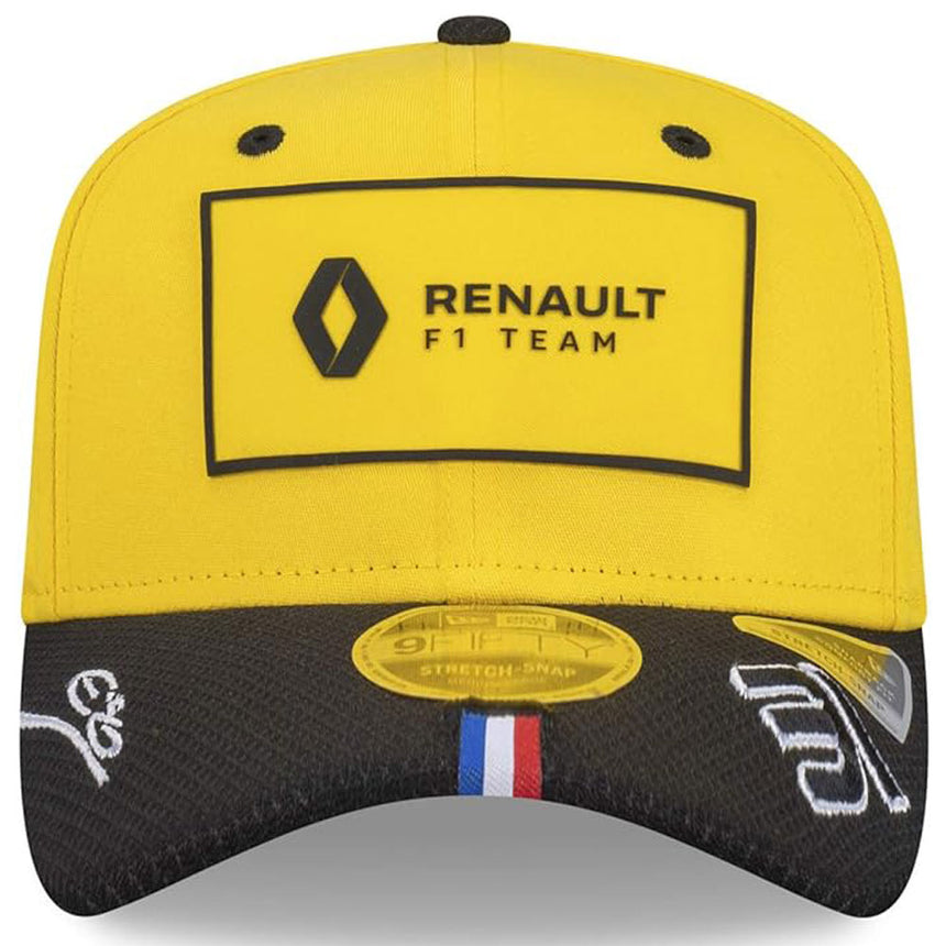 Renault F1 Team #31 Esteban Ocon Yellow Snap Back Baseball Cap