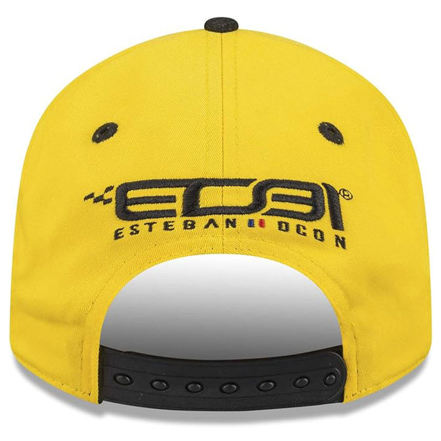 Renault F1 Team #31 Esteban Ocon Yellow Snap Back Baseball Cap