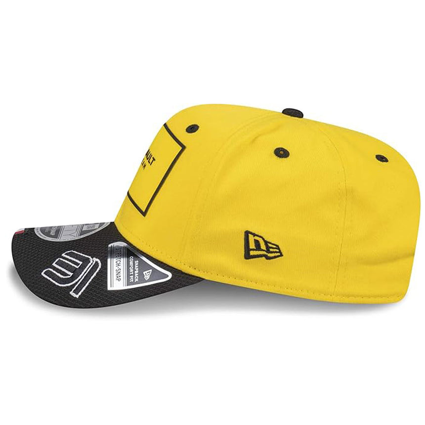 Renault F1 Team #31 Esteban Ocon Yellow Snap Back Baseball Cap