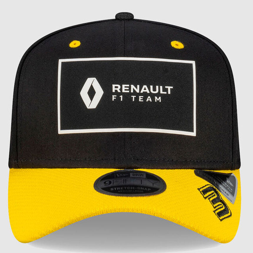 Renault F1 Team Black/Yellow #3 Daniel Ricciardo Snap Back Baseball Cap