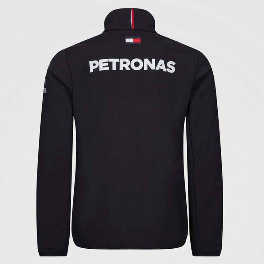 Mercedes AMG Petronas F1 Team Black Softshell Jacket