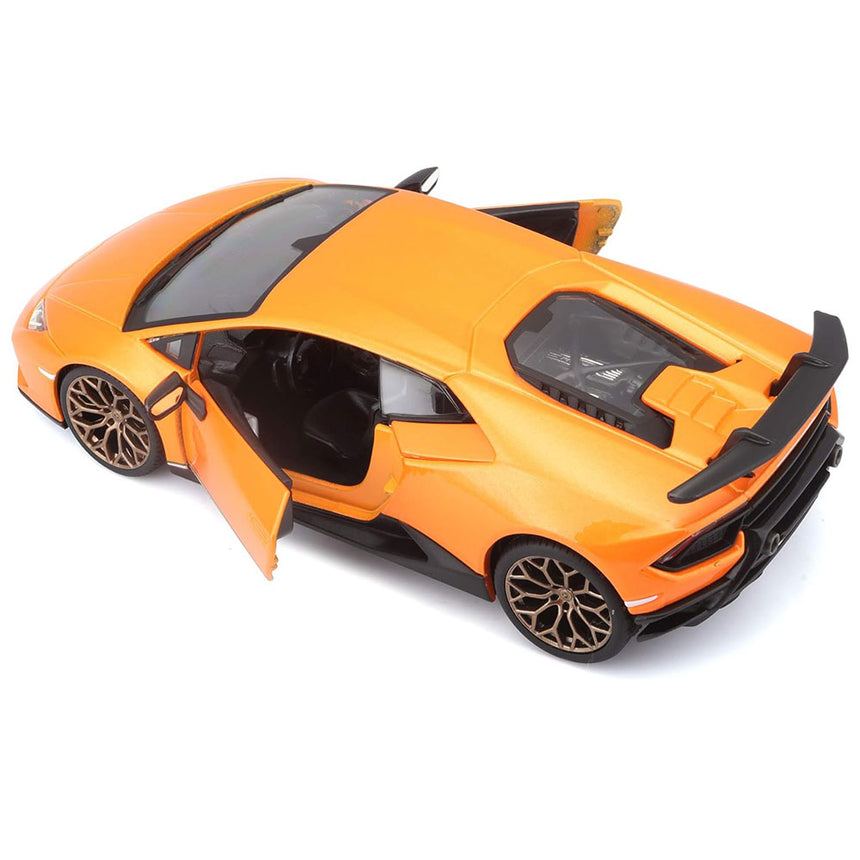 Bburago 1:24 Lamborghini Huracan Performante | Orange Model Car