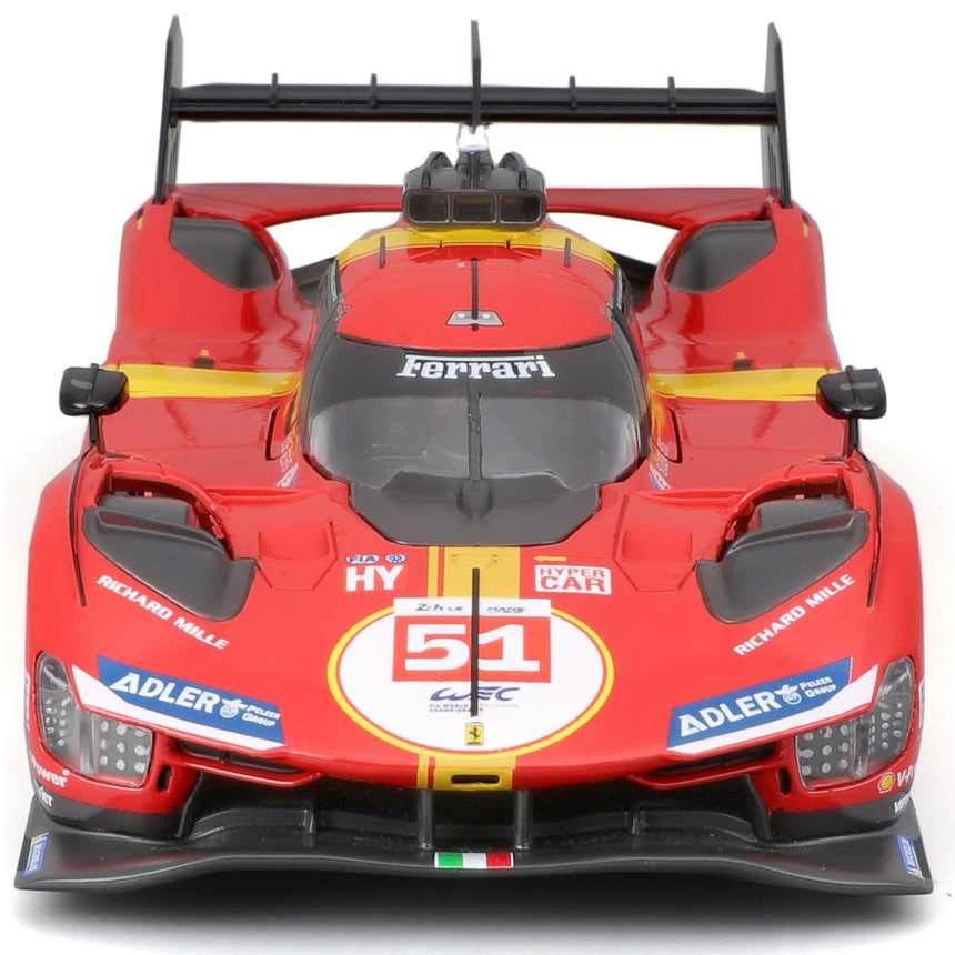 Bburago 1:24 Ferrari 499P Hypercar #51 Die Cast Model Car