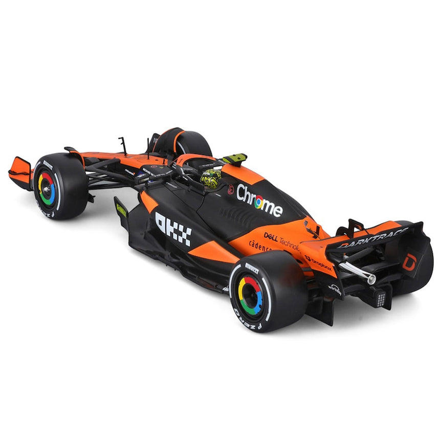 Bburago 1:24 McLaren MCL38 Miami Grand Prix 2024 Lando Norris Model Car