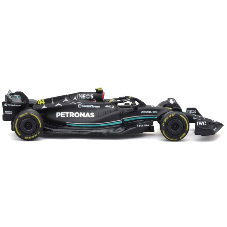 Bburago 1:43 Mercedes AMG Petronas 2023 #44 Lewis Hamilton Display Case Model