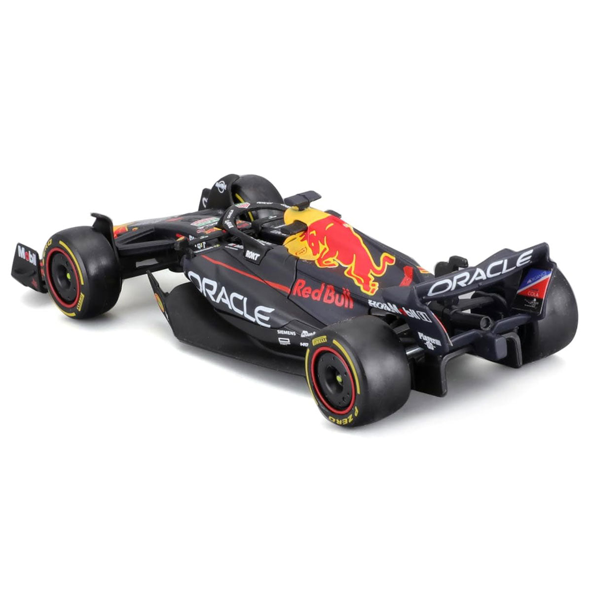 Bburago 1:43 Scale Die‑Cast Red Bull RB19 2023 F1 Car #1 Max Verstappen - Window Box