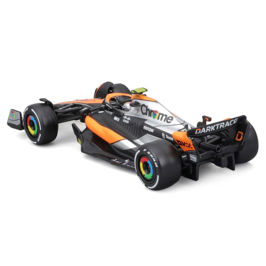 Bburago 1:43 Mclaren MCL60 2023 #4 Lando Norris Display Case Model