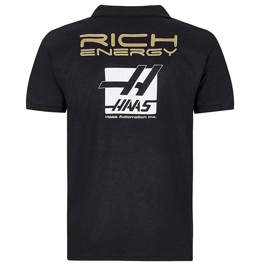 Haas F1 Team 2019 Black Team Polo Shirt