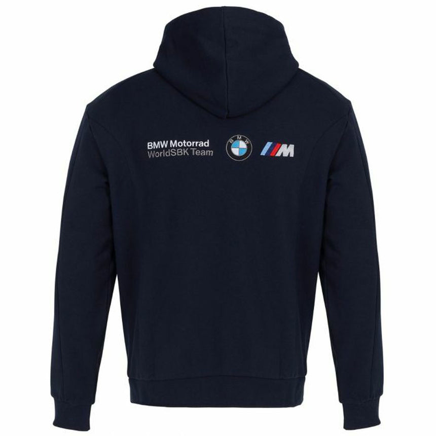 BMW Motorrad Superbike SBK Moto GP Kids Navy Blue Team Full Zip Hoodie