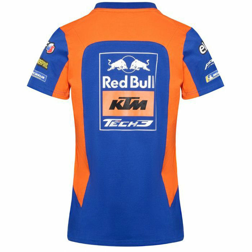 Red Bull KTM Tech3 Ladies Blue/Orange Tee Shirt