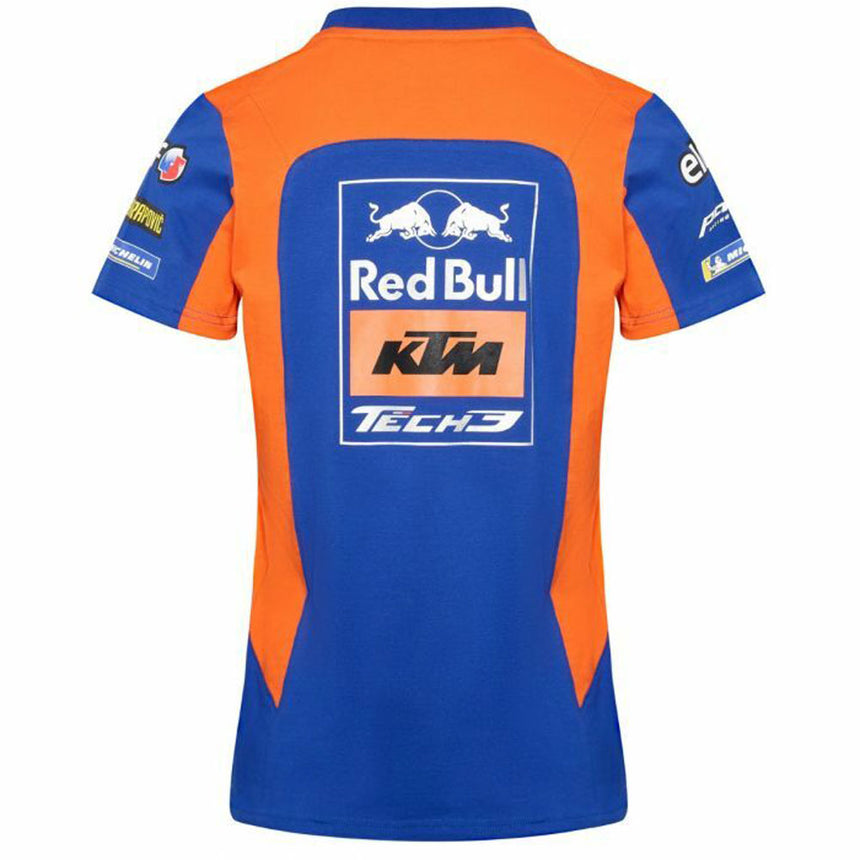 Red Bull KTM Tech3 Ladies Blue/Orange Tee Shirt