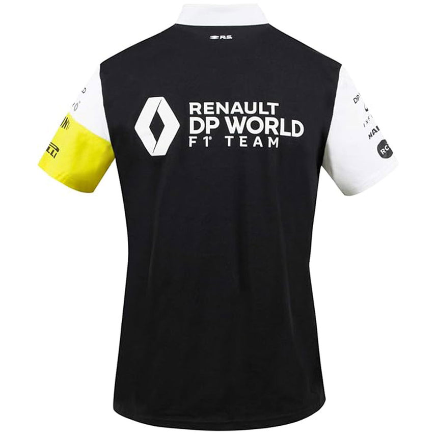 Renault DP World F1 Team Polo shirt formula 1 2020 black / Yellow / White