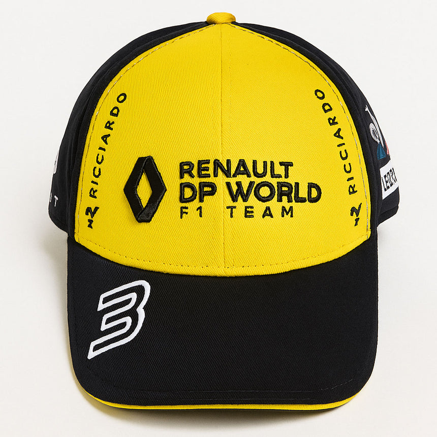 Renault DP World F1 Daniel Ricciardo #3 Team Black/Yellow Driver Cap