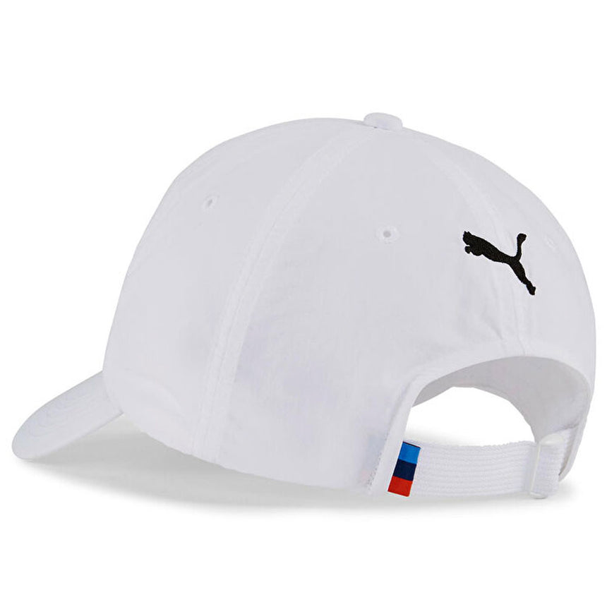 BMW M Sport Motorsport White Heritage Adjustable Size Baseball Cap