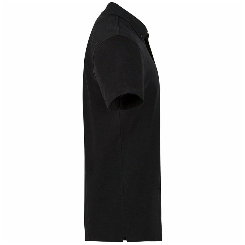 Porsche Motorsport Black Fan Wear Travel Polo Tee Shirt