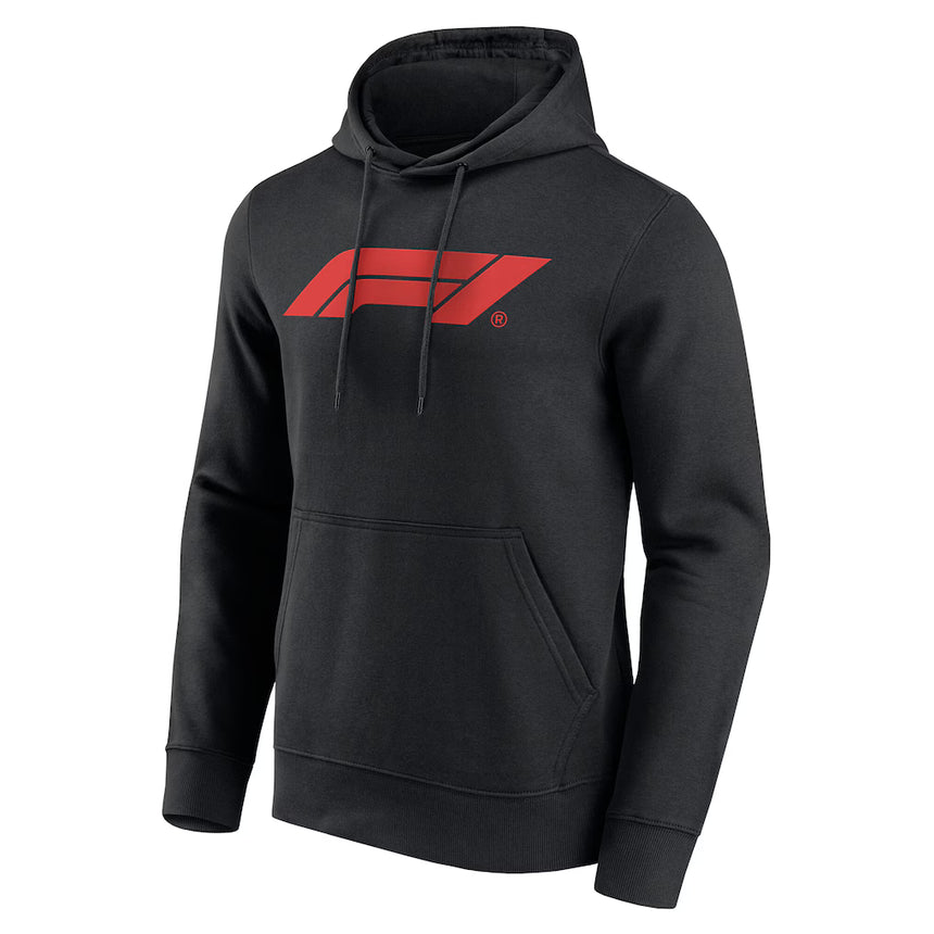 Formula 1 F1 Black Large Primary Logo Hoodie