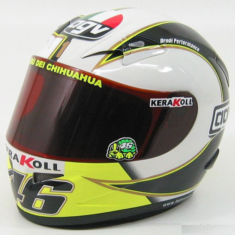 Minichamps 1:2 Scale 2006 Moto GP Valentino Rossi Mini Helmet