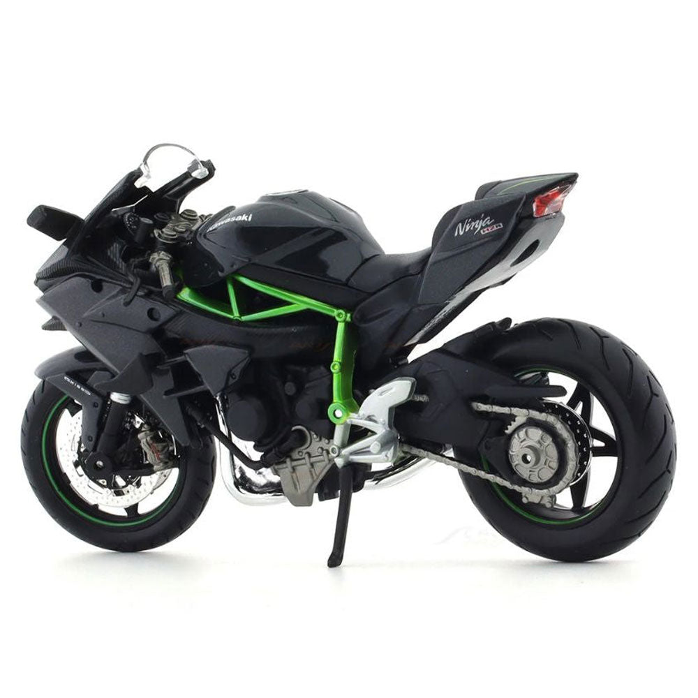 Maisto 1:12 Kawasaki Ninja H2 R Black Diecast Motorcycle Bike Model