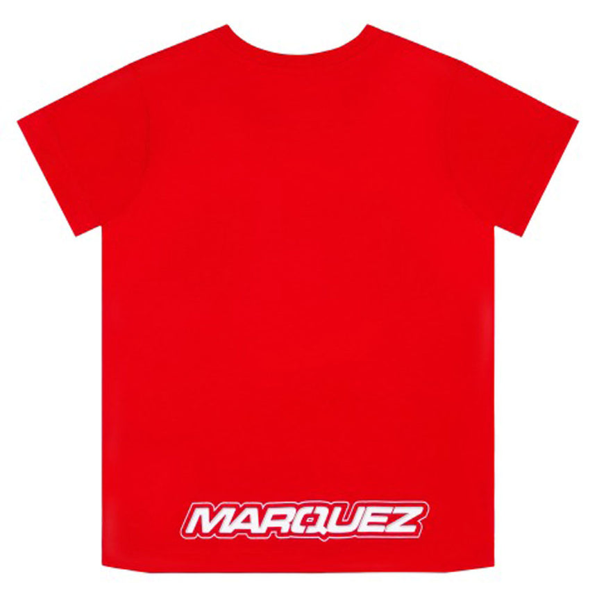 Marc Marques Moto GP #93 Big Ant 93 Print Red Kids Tee Shirt