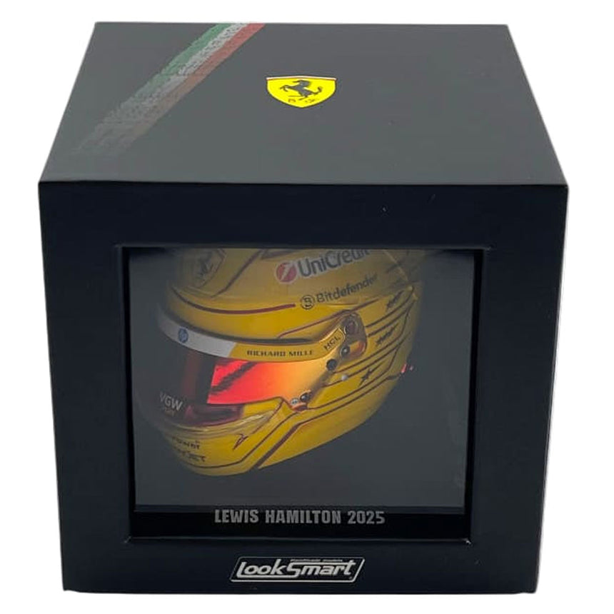 Looksmart 1:5 Scale Scuderia Ferrari F1 Team Lewis Hamilton 2025 Mini Helmet