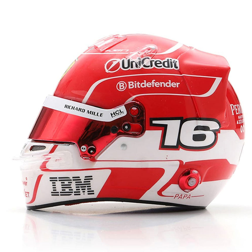 Looksmart 1/5 Scale 2024 Monaco GP Charles Leclerc Mini Helmet