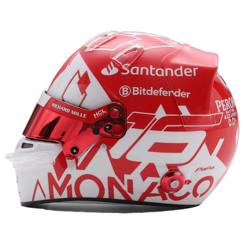 Looksmart 1/5 Scale 2024 Monaco GP Charles Leclerc Mini Helmet