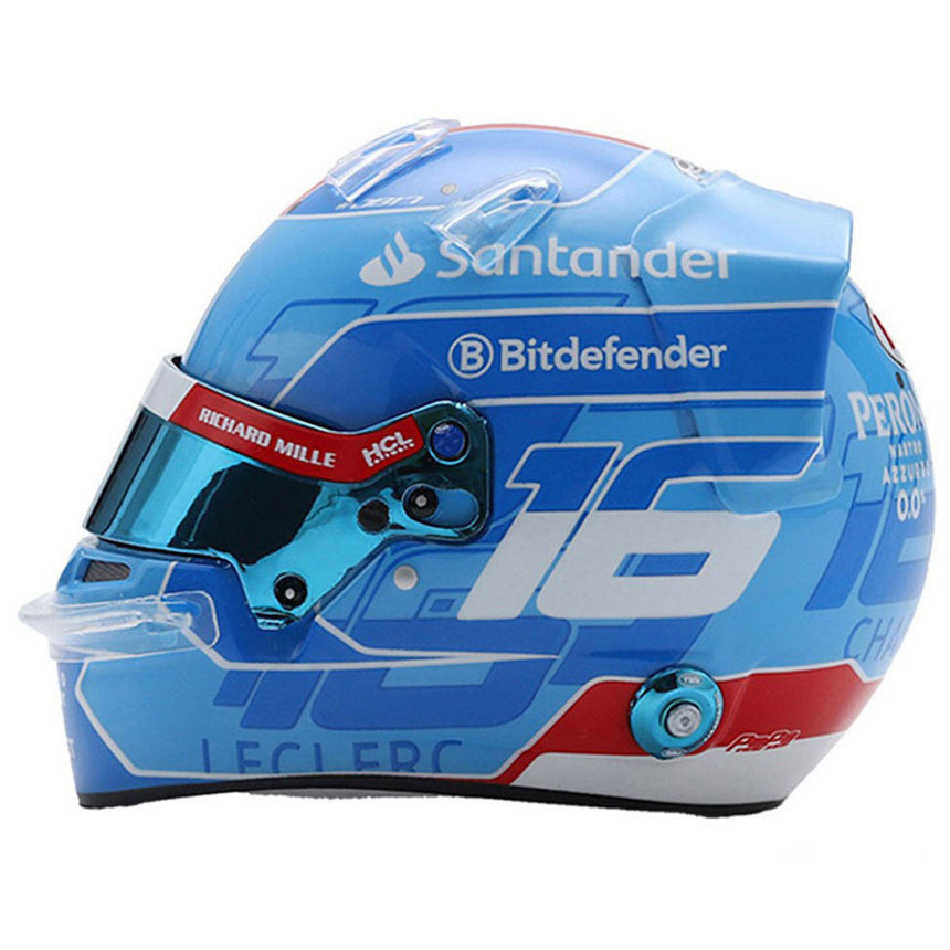 Looksmart 1/5 Scale 2024 Miami GP Charles Leclerc Mini Helmet
