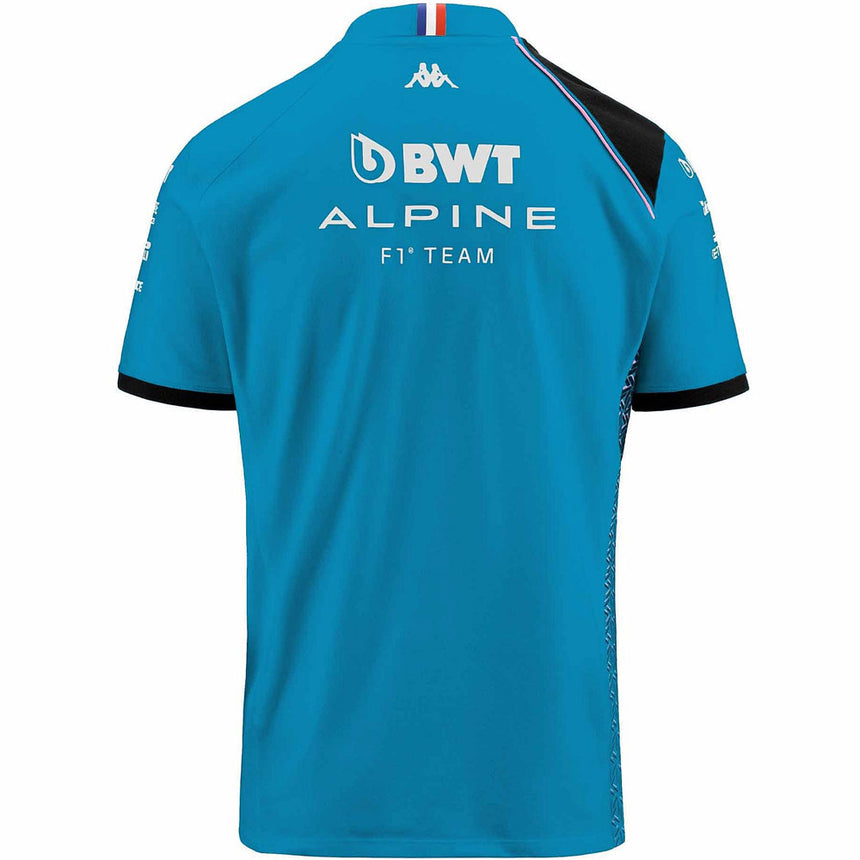 Alpine F1 Team 2023 Turquoise Blue Team Polo Shirt