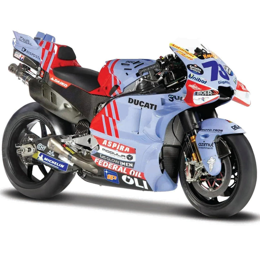 Maisto 1:18 Scale Gresini Racing 2024 #73 Alex Marquez Diecast Model Motorcycle Bike