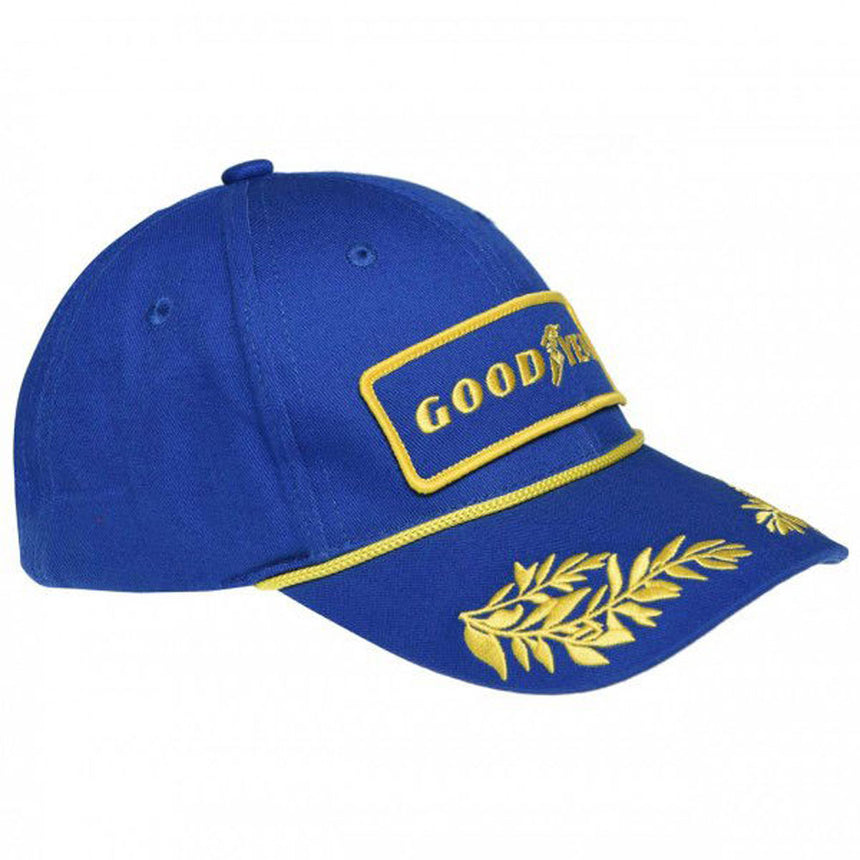 Goodyear Motorsport Blue/Gold Adjustable Size Podium Baseball Cap