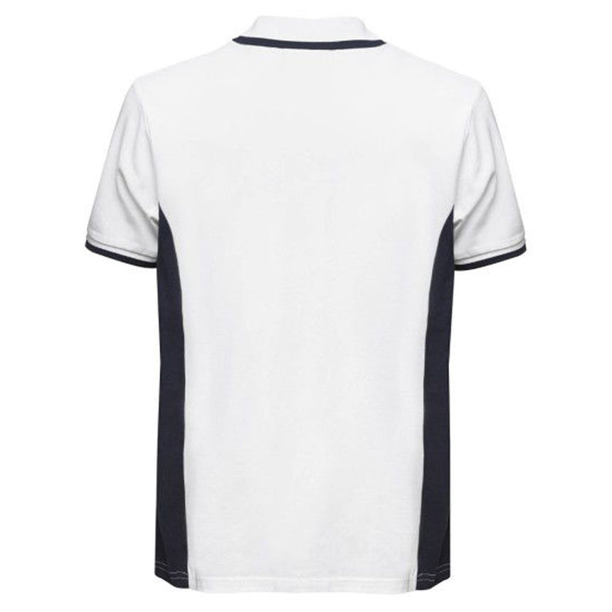 Goodyear Racing White Somerville Retro Polo Tee Shirt