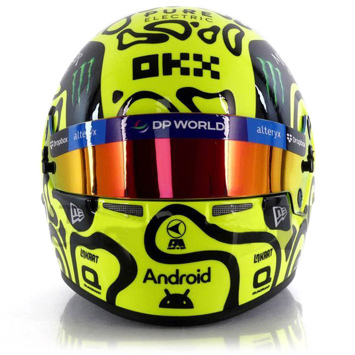 Bell 1:2 Scale 2024 Lando Norris McLaren F1 Mini Helmet