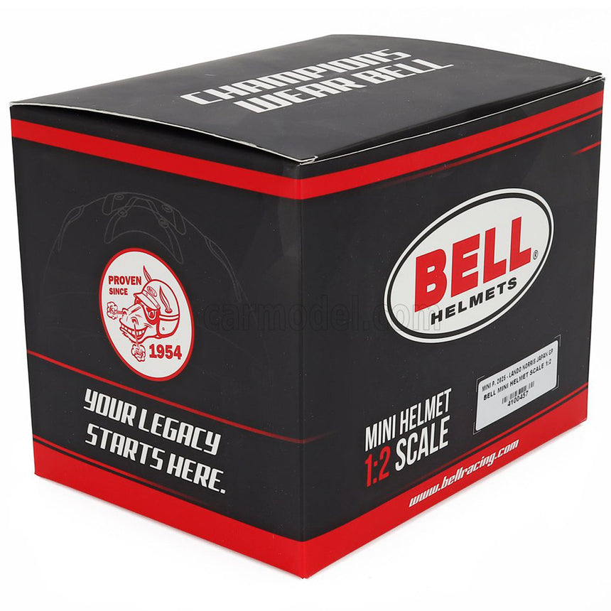 Bell Helmets 1:2 Scale Mclaren #4 Lando Norris 2025 Japanese GP Model Helmet