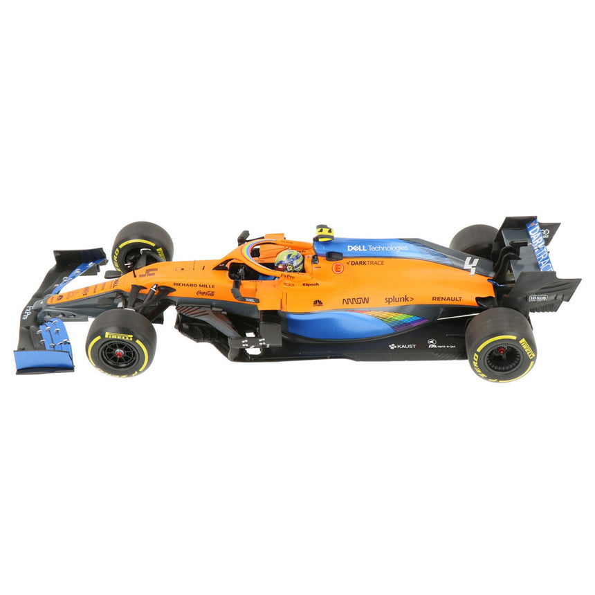 Minichamps 1:18 Mclaren MCL35D Lando Norris 3rd Place Austrian GP 2020 Limited Edition Model