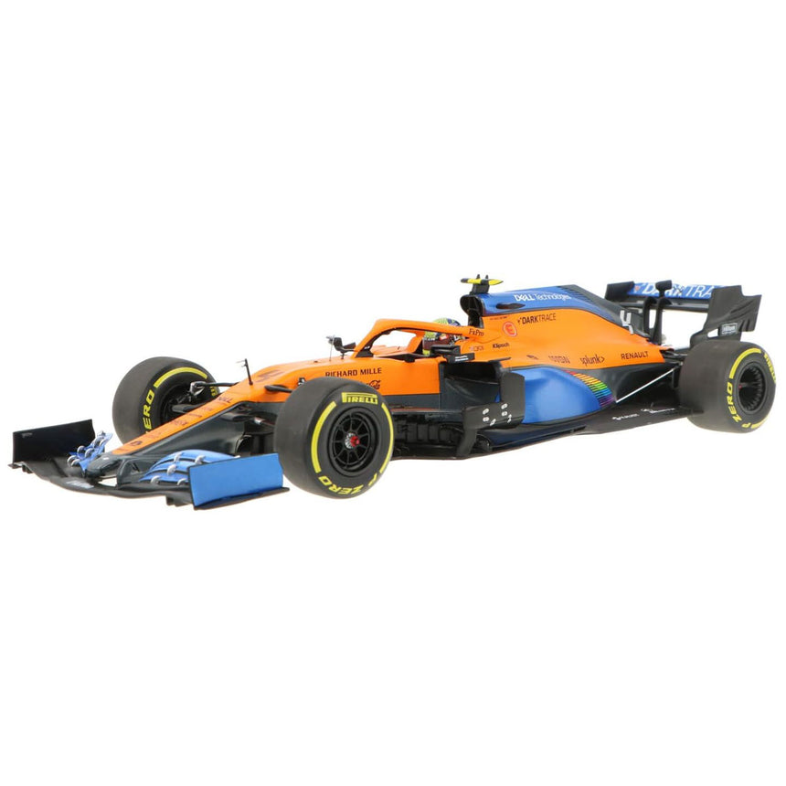Minichamps 1:18 Mclaren MCL35D Lando Norris 3rd Place Austrian GP 2020 Limited Edition Model