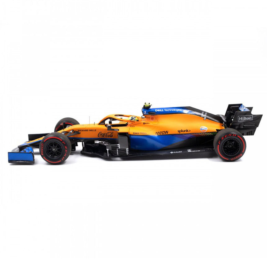 Minichamps 1:18 McLaren Team MCL35M Lando Norris Bahrain GP 2021 Limited Edition Model