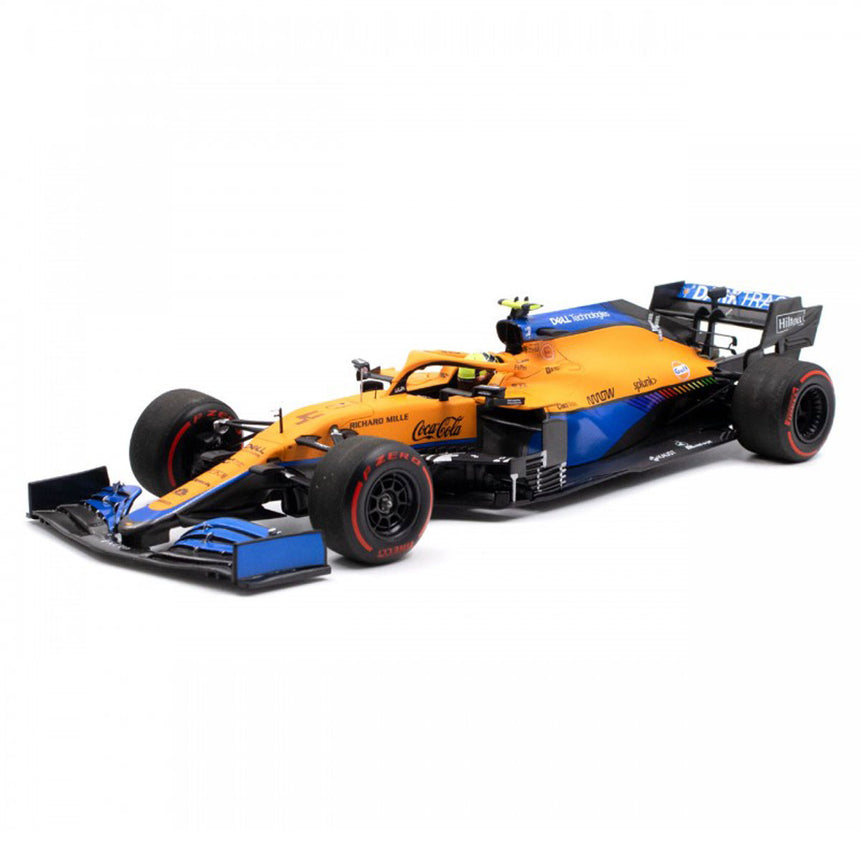 Minichamps 1:18 McLaren Team MCL35M Lando Norris Bahrain GP 2021 Limited Edition Model