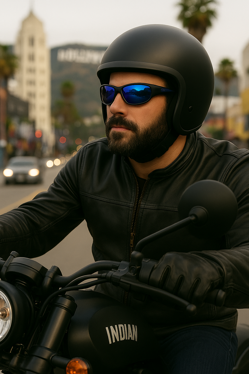 INDIAN Motorcycles Bike & Car Driving Genuine Sunglasses & Glasses Case IN2035