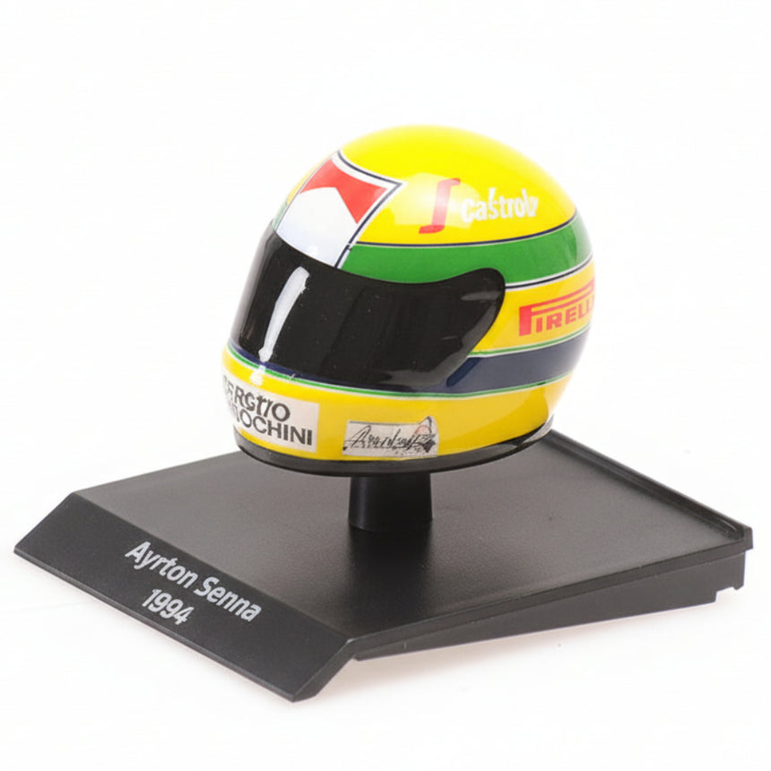 Minichamps 1:10 Scale 1984 Aytron Senna Mini Model Helmet