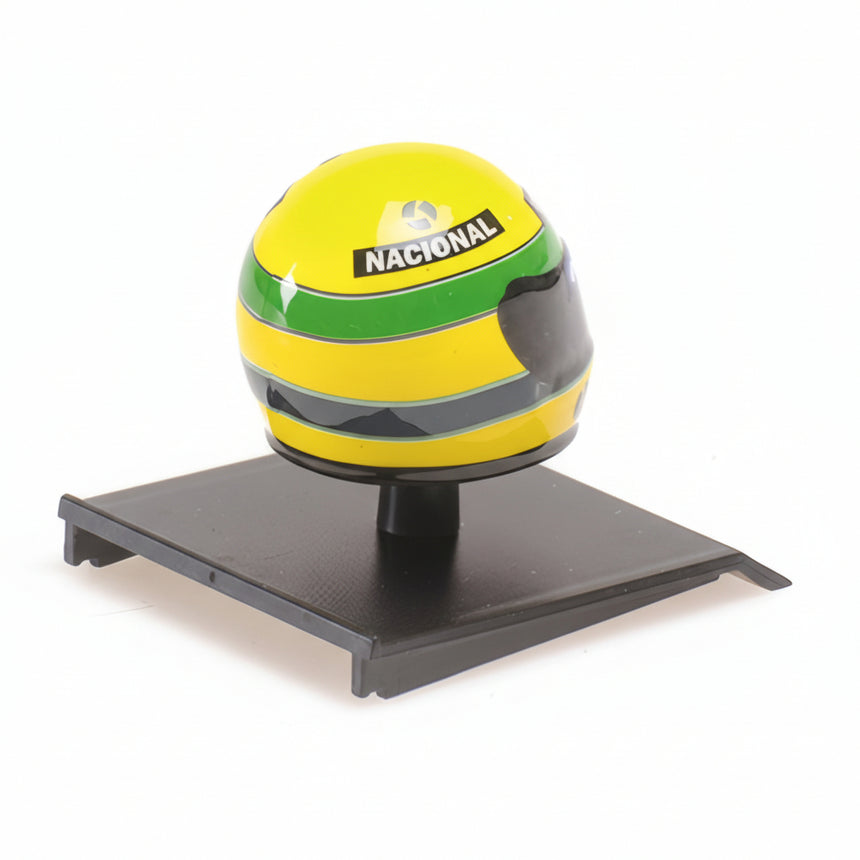 Minichamps 1:10 Scale 1985 Aytron Senna Mini Model Helmet