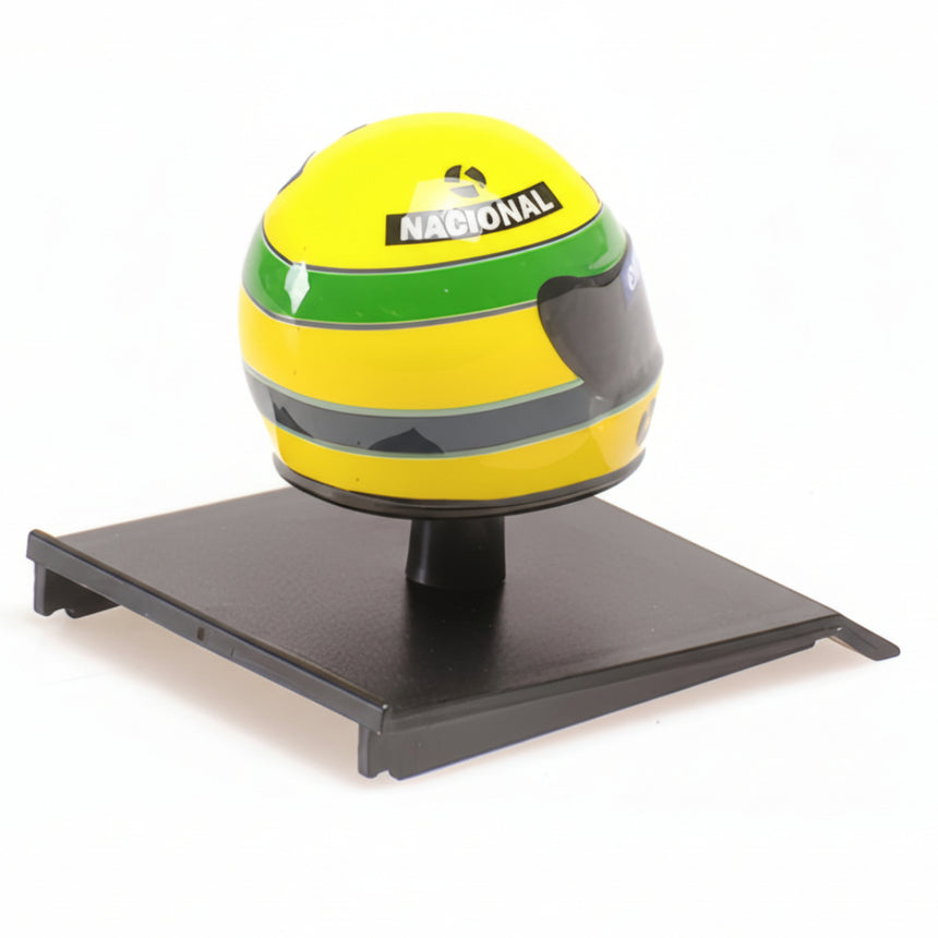 Minichamps 1:10 Scale 1986 Aytron Senna Mini Model Helmet