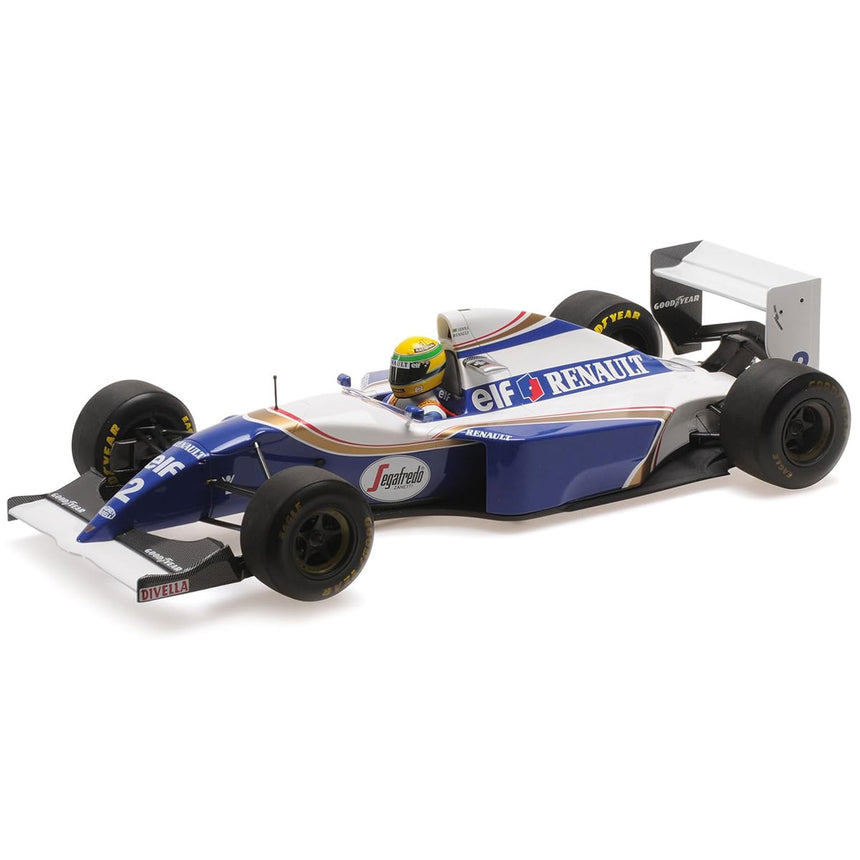 Minichamps 1:12 Ayrton Senna 30th Anniversary Williams Renault FW16 Limited Edition Model
