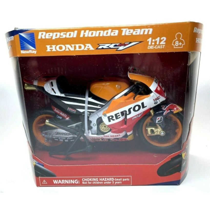 New Ray 1:12 Scale Repsol Honda Racing #93 Marc Marquez Diecast Model Motorcycle Bike
