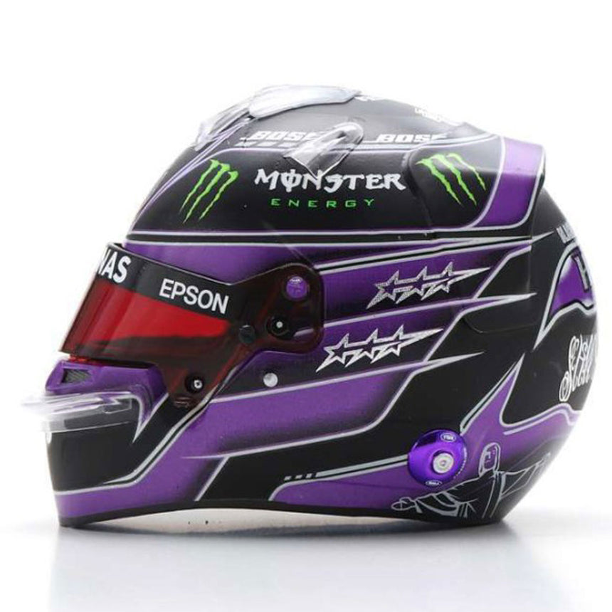 Spark 1/5 Scale 2020 Turkish GP Lewis Hamilton World Champion Mini Helmet